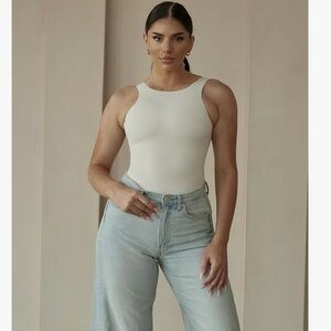 High Neck Hourglass Shapewear Bodysuit